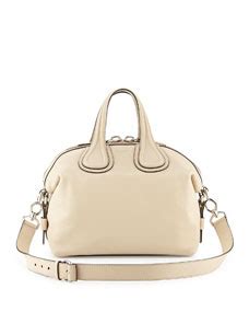 givenchy nightingale small leather satchel|Givenchy Nightingale Small Waxy Leather Satchel Bag, Beige.